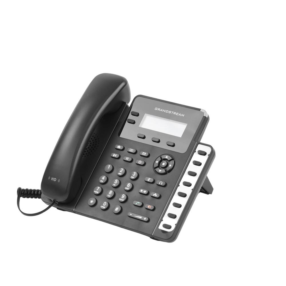 Teléfono IP SMB de 2 líneas con 3 teclas de función, 8 teclas BLF y conferencia de 3 vías, PoE