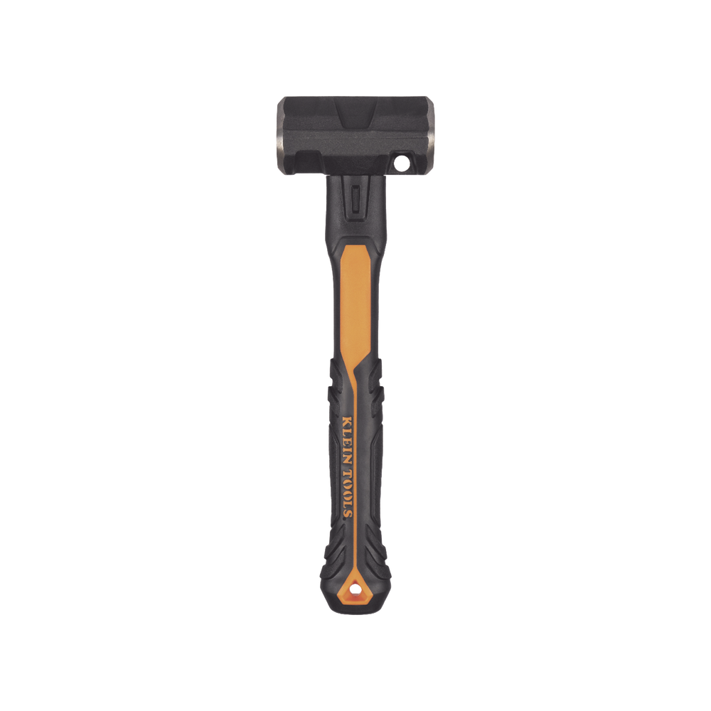 Marro de Acero de Aleación 2.72 kg., de Mango Robusto de Fibra de Vidrio con Agujero para Colgarse. Ideal para Demolición, Golpeo de estacas, Inserción de cuñas