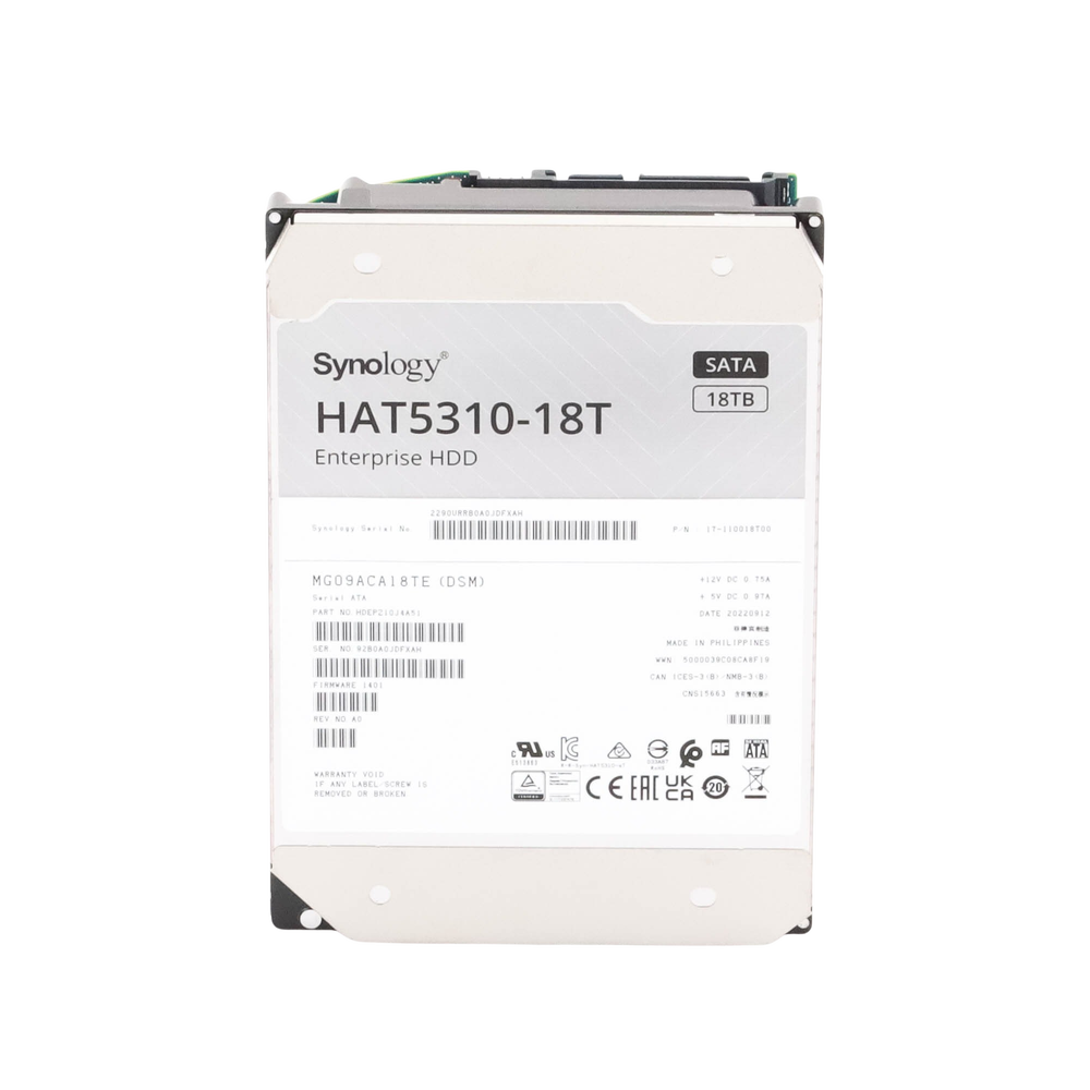 Unidades de almacenamiento empresariales / Disco duro 18TB / 7200RPM / NAS SYNOLOGY - Image 3