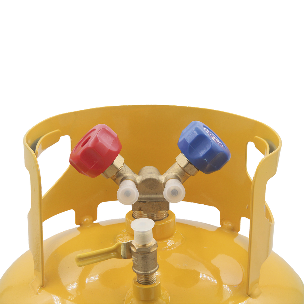 Cilindro/Tanque portátil 30 Libras / para contenido de refrigerante / Aires Acondicionados / Refrigeración / Climatización Automotriz. - Image 5