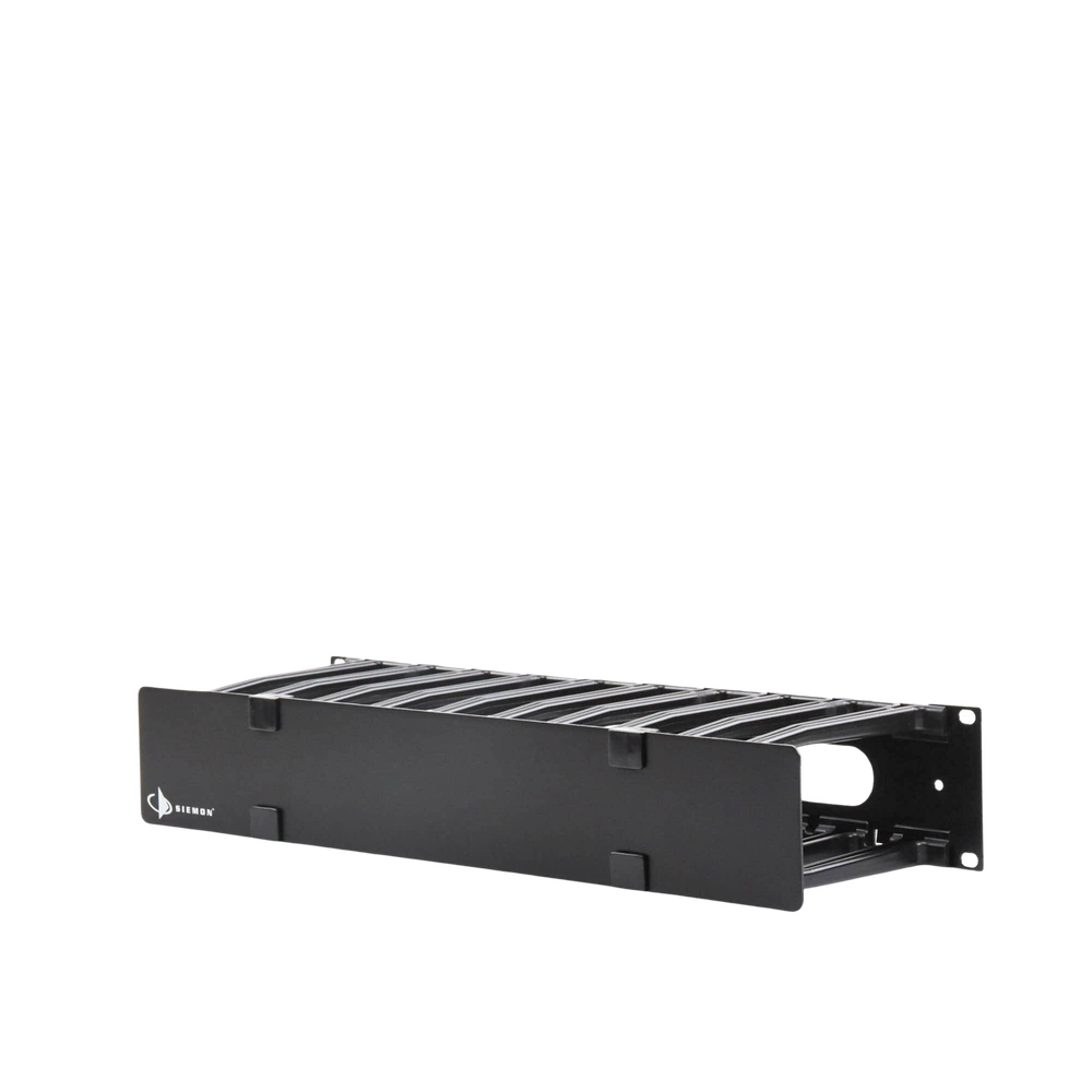 Organizador de Cable Horizontal RouteIT, Sencillo, Para Rack de 19in, 6in de profundidad, 2UR - Image 2