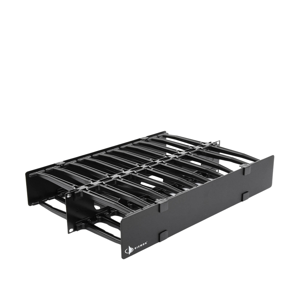 Organizador de Cable Horizontal RouteIT, Doble, Para Rack de 19in, 6in de profundidad, 2UR - Image 2