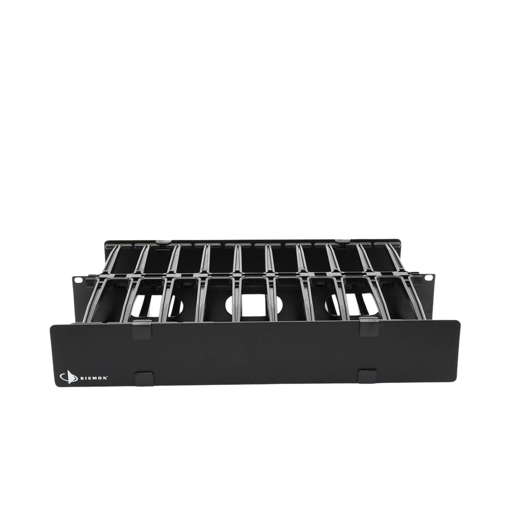 Organizador de Cable Horizontal RouteIT, Doble, Para Rack de 19in, 6in de profundidad, 2UR - Image 4