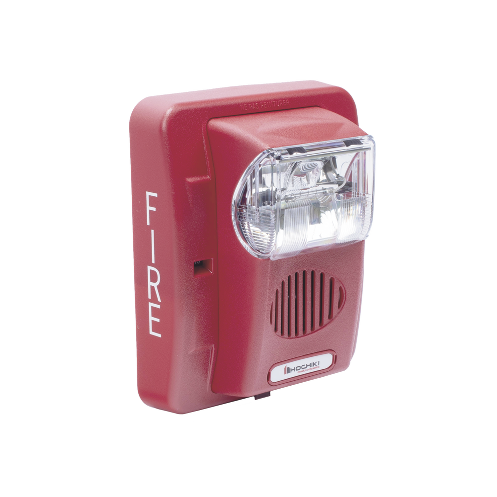 Sirena Estrobo, 12 Vcd, Multi-Candela 15 hasta 110 cd, Montaje En Pared, Color Rojo, Serie HEC3 (0500-05980) Hochiki - Image 2