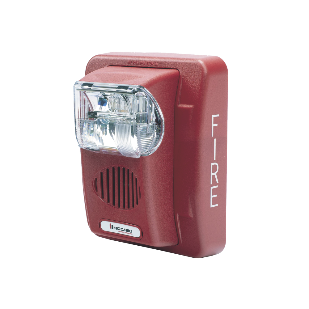 Sirena Estrobo, 12 Vcd, Multi-Candela 15 hasta 110 cd, Montaje En Pared, Color Rojo, Serie HEC3 (0500-05980) Hochiki - Image 3