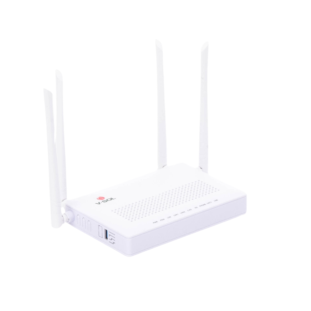 ONU Dual GPON/EPON con Wi-Fi AC de doble banda, 1 puerto SC/APC + 2 puertos LAN Gigabit + 1 puerto FXS + 1 Puerto CATV - Image 5