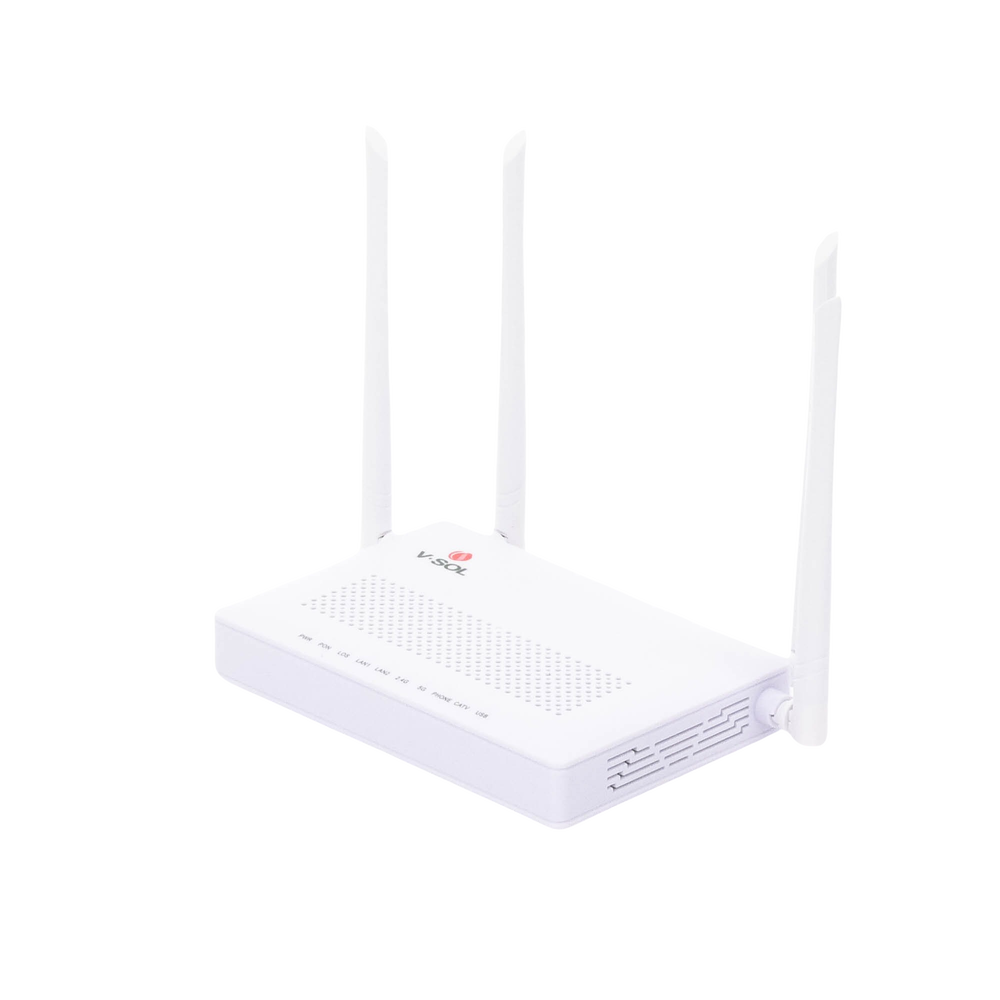 ONU Dual GPON/EPON con Wi-Fi AC de doble banda, 1 puerto SC/APC + 2 puertos LAN Gigabit + 1 puerto FXS + 1 Puerto CATV - Image 7