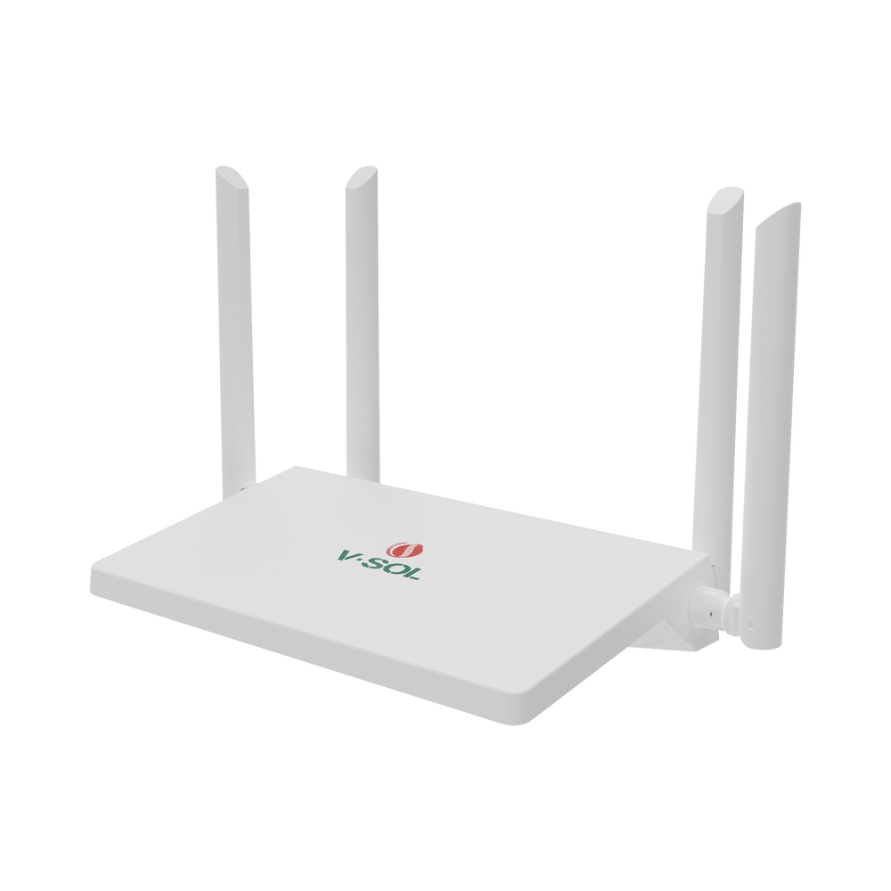 Router Inalámbrico/ WiFi 6 / 4 puertos LAN Gigabit/ Soporta Mesh / Diseño Compacto