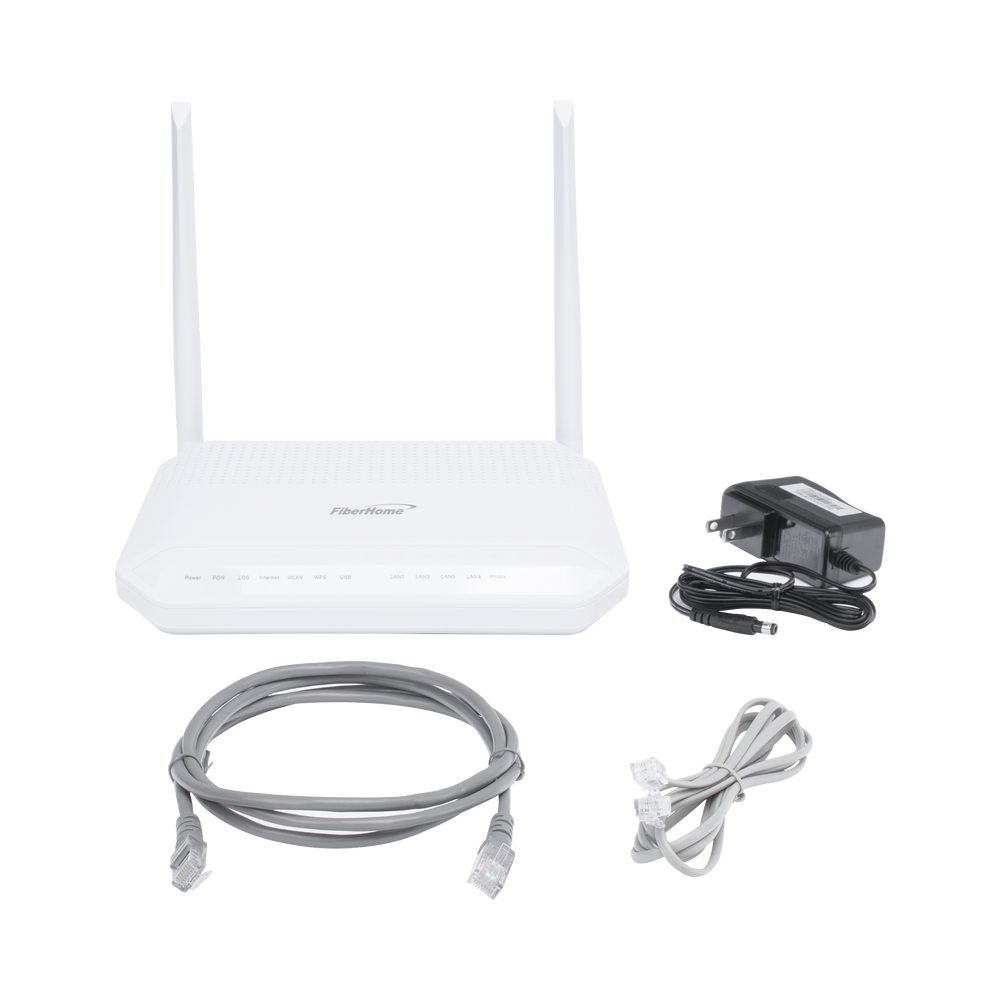 ONU GPON WiFi (2.4/5 GHz), 2 Antenas de 5 dBi, Compatible con OLTs de Terceros, MIMO 2x2, 4 puertos Gigabit + 1 POTS + USB, conector SC/UPC, (Gestión WAN desde la Interfaz de la ONU) - Image 5