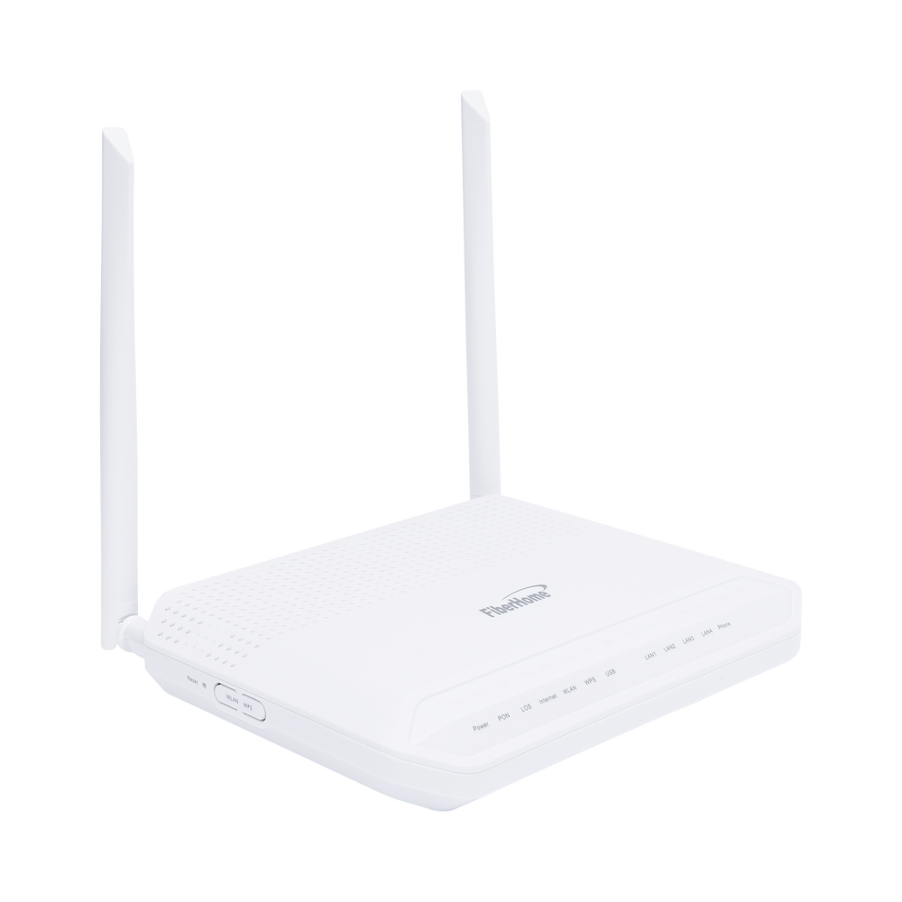 ONU GPON WiFi (2.4/5 GHz), 2 Antenas de 5 dBi, Compatible con OLTs de Terceros, MIMO 2x2, 4 puertos Gigabit + 1 POTS + USB, conector SC/UPC, (Gestión WAN desde la Interfaz de la ONU) - Image 3