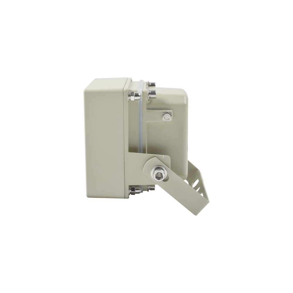 Iluminador LED de Alta Potencia | Luz Blanca | 10 Metros de Iluminación | Cobertura 120° | IP66 | Bajo Consumo de Energía | Fotocélula Incorporada | Soporte en “U” | Carcasa de Aluminio | Alta Transmitancia de Luz. - Image 2