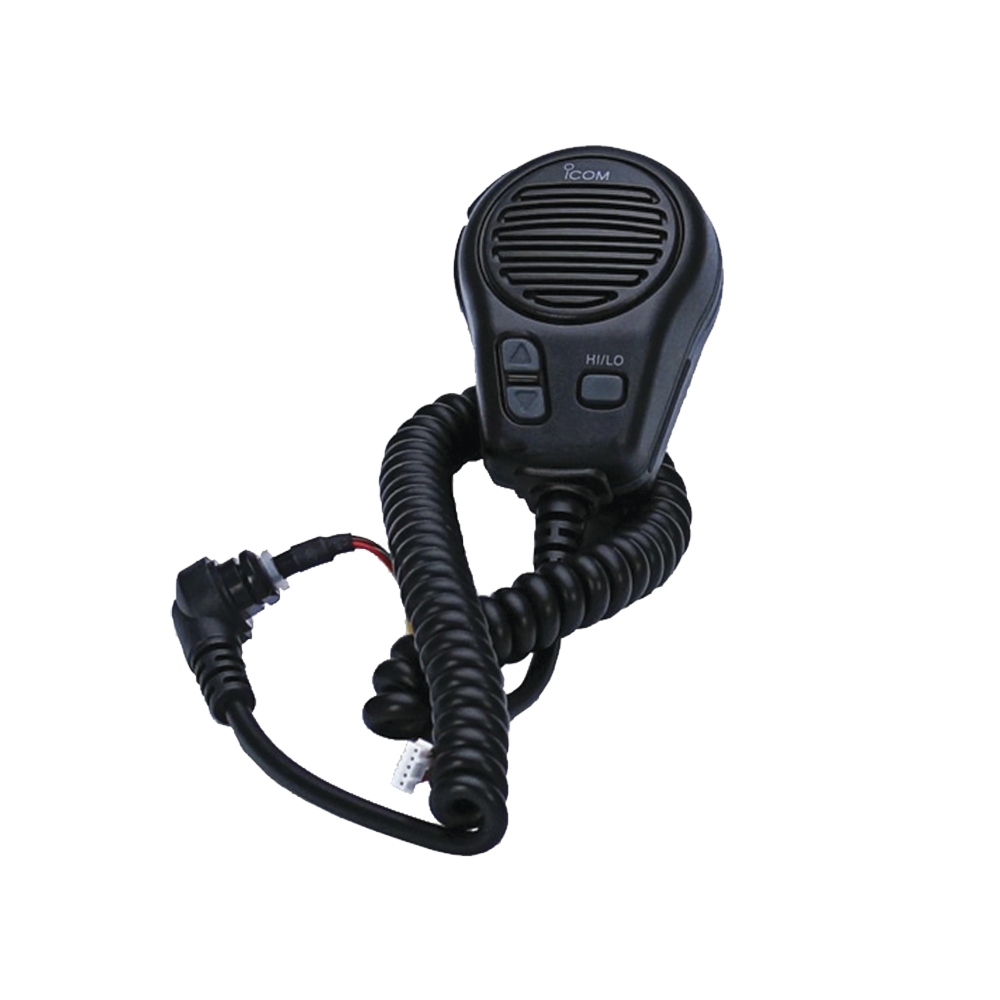 Micrófono negro. Para IC-M412/11.