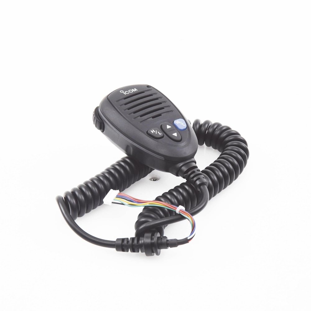 Micrófono color negro con conector de peineta para radios IC-M424 y IC-M506 - Image 3