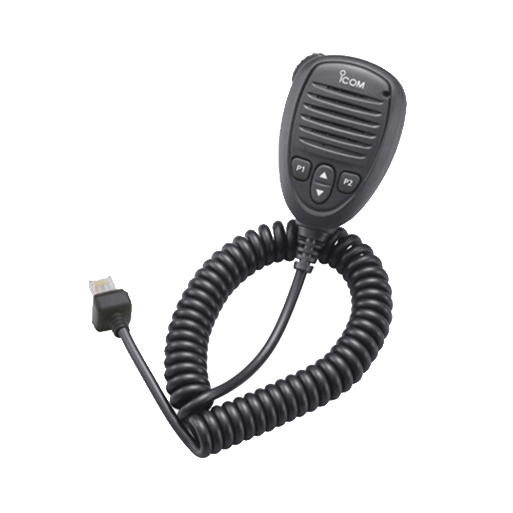 Micrófono de mano con botones incluidos arriba/abajo para radio móvil aéreo IC-A120