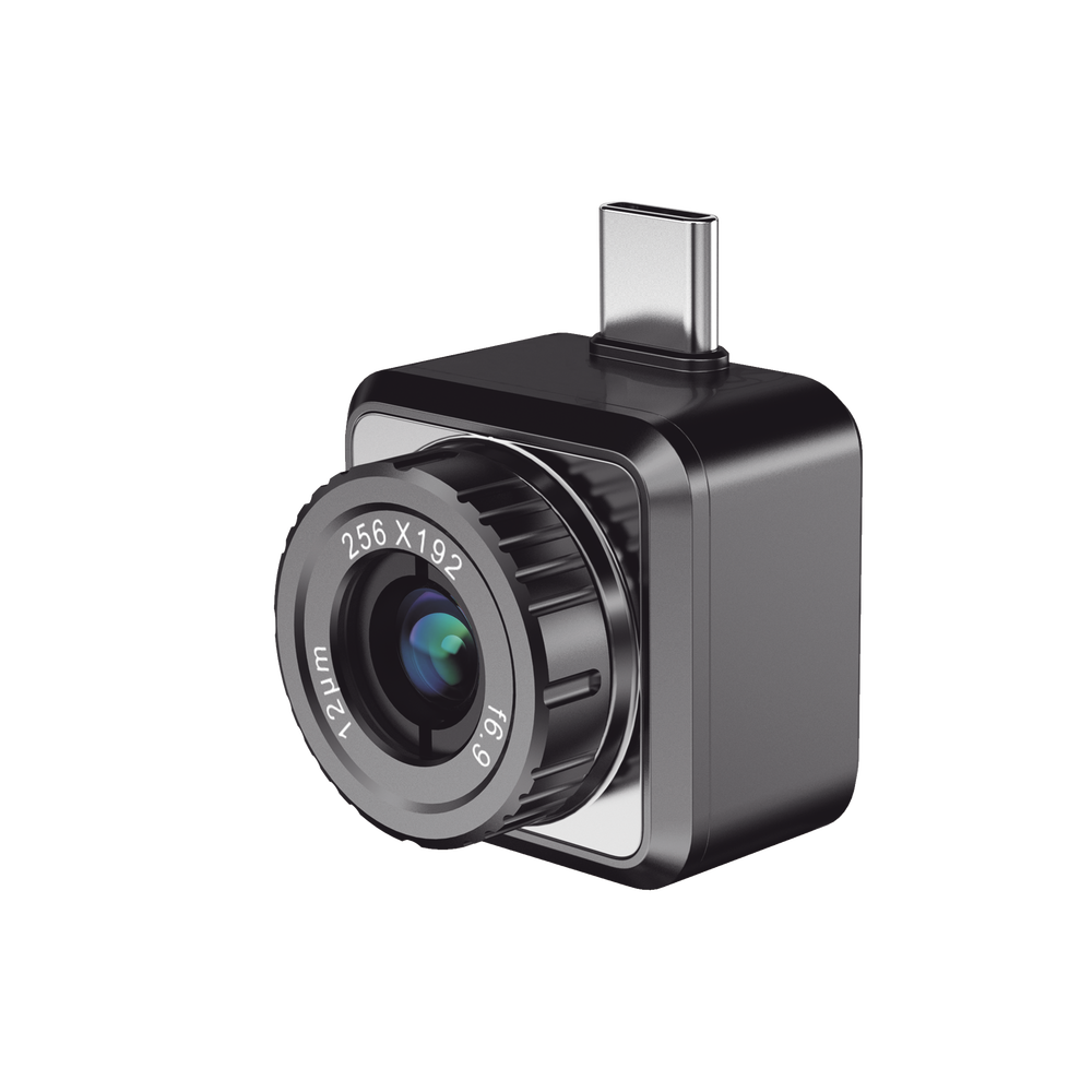 MINI2PLUS - Cámara Termográfica Portátil para Celulares (Android) / Conector Tipo USB - C / Lente 6.9 mm / IP40 / JPEG (Imagen) / Video (MP4) / Rango de Medición de -20°C a 350°C