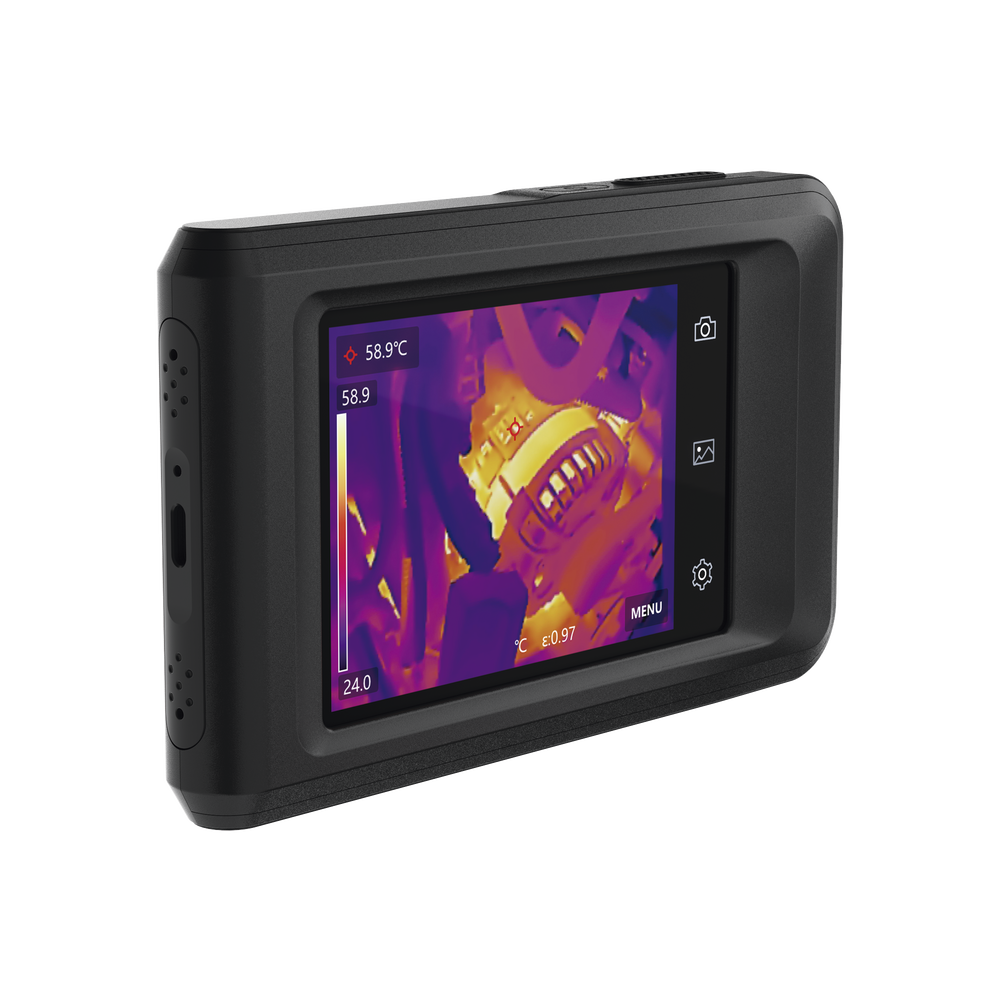 Pocket2 - Cámara Termográfica de Bolsillo / Pantalla Táctil 3.5" / Resolución IR 256 x 192 y Visual 8MP / Rango de -20°C a 400°C / SuperIR / Wi-Fi y Bluetooth / Memoria 16GB - Image 3