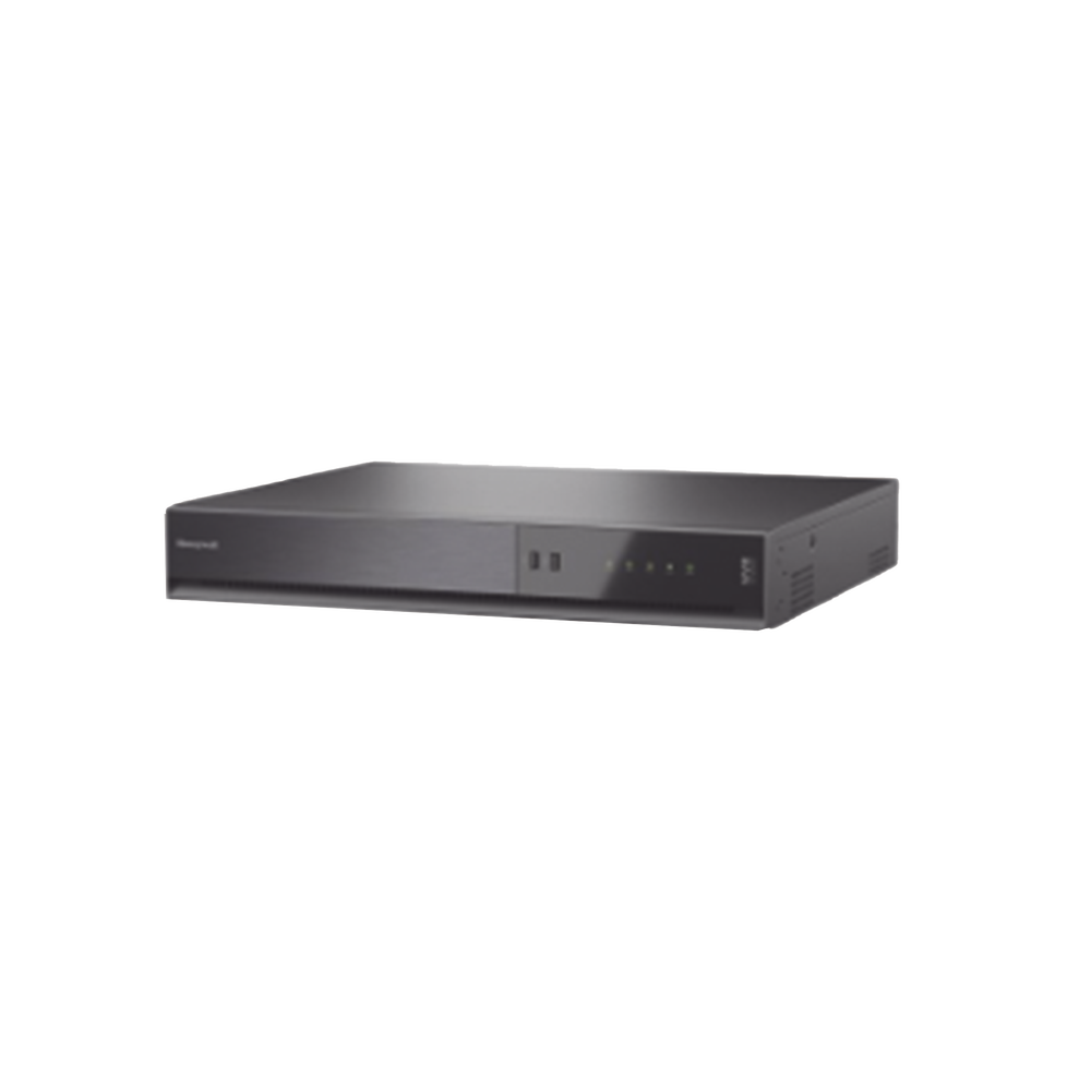 NVR 8MP 4K / 32 Canales IP / RAID 1/5/6 / H.265 / 16 TB (8 x 2) Incluidos / 4 Bahías HDD Totales / ONVIF / NDAA / Audio y Alarmas I/O / Soporta IA / Serie 35 / Honeywell Security