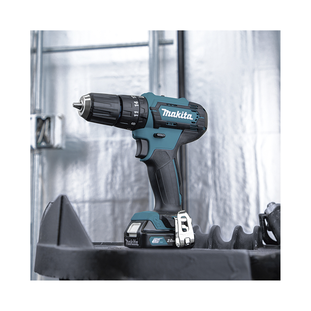 Taladro Combinado de 12Vcc, con tecnología CXT, (Incluye 2 Baterías y Cargador Rápido, Maletín plástico). - Image 3