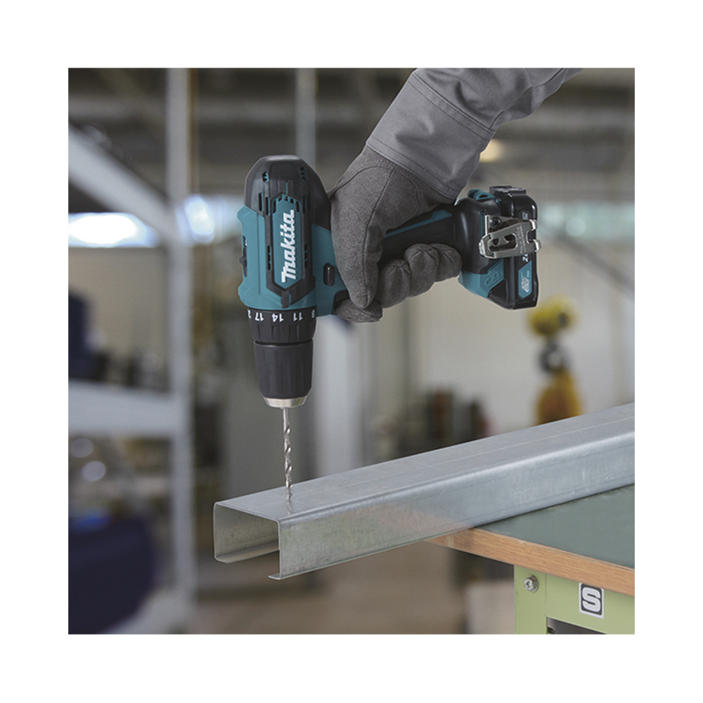 Taladro Combinado de 12Vcc, con tecnología CXT, (Incluye 2 Baterías y Cargador Rápido, Maletín plástico). - Image 6