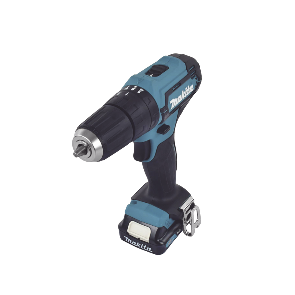 Taladro inalámbrico Percutor de 12 V, 3/8 de 0-450 0-1700 RPM, incluye 2 batería LI-ION de 1.5 AH, Cargador y Maletín - Image 2