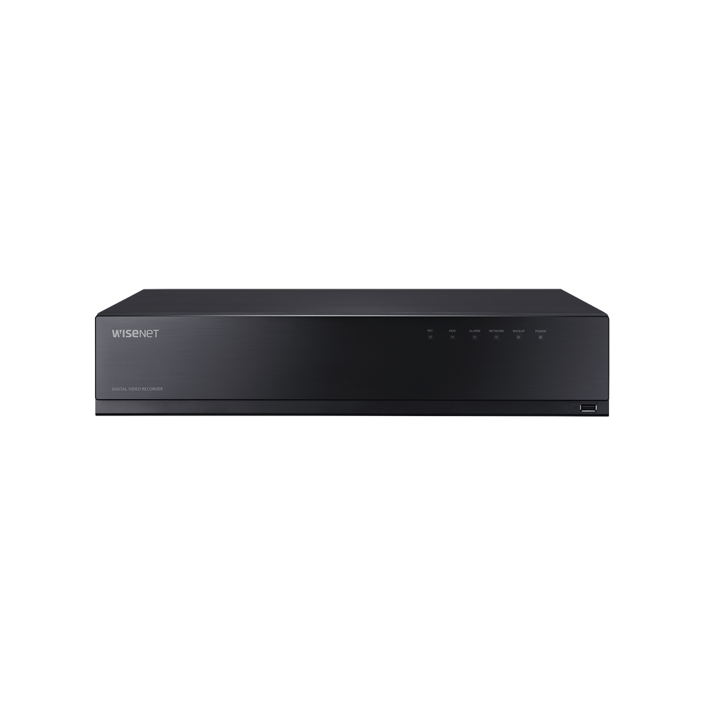 DVR 18 Canales (16 Analogicos + 2 IP) hasta 8 MP/ Soporta 4 Tecnologías (AHD, TVI, CVI, CVBS)  / 8 bahias HDD (no incluidos)