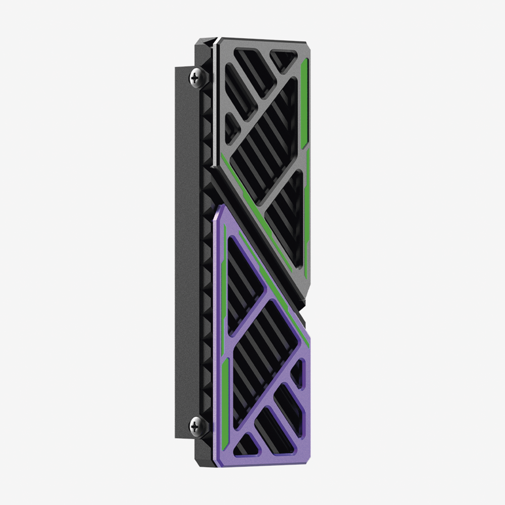 Disipador de Calor para SSD M.2 / Aleación de Aluminio / Fácil de Instalar / Compatible con Computadoras de Escritorio y PS5 - Image 2