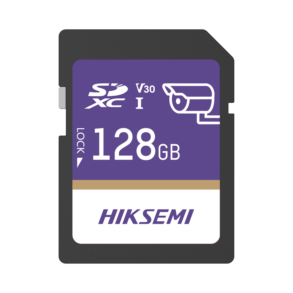 Memoria SD Clase 10 de 128 GB / Especializada Para Videovigilancia