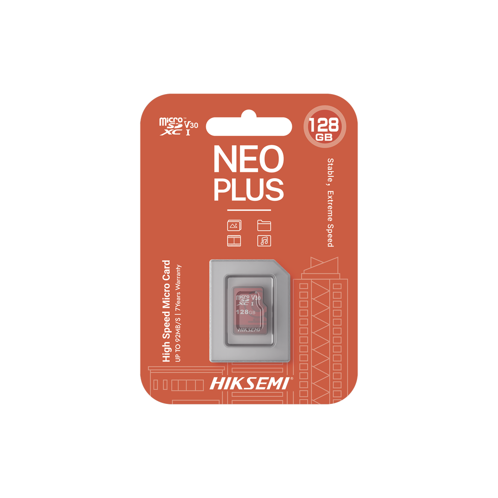 Memoria microSD / Clase 10 de 128 GB / Especializada Para Videovigilancia (Uso 24/7) / Compatibles con cámaras HIKVISION y Otras Marcas / 95 MB/s Lectura / 50 MB/s Escritura - Image 2