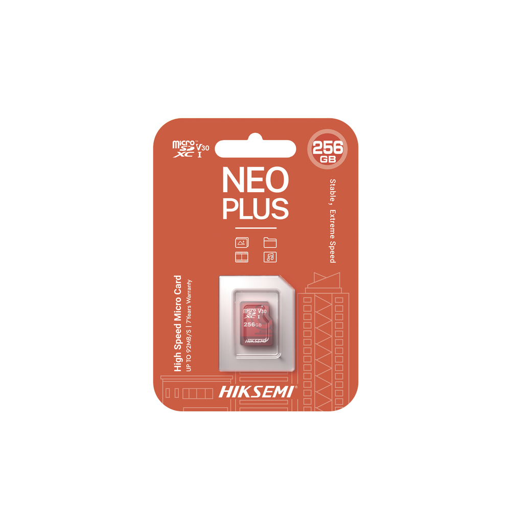 Memoria microSD / Clase 10 de 256 GB / Especializada Para Videovigilancia (Uso 24/7) / Compatibles con cámaras HIKVISION y Otras Marcas / 95 MB/s Lectura / 55 MB/s Escritura - Image 2