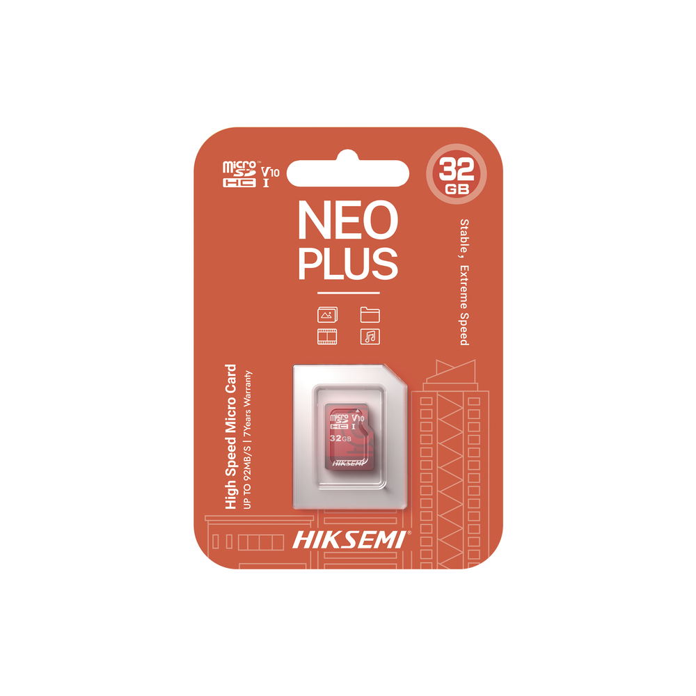 Memoria microSD / Clase 10 de 32 GB / Especializada Para Videovigilancia (Uso 24/7) / Compatibles con cámaras HIKVISION y Otras Marcas / 95 MB/s Lectura / 25 MB/s Escritura - Image 2