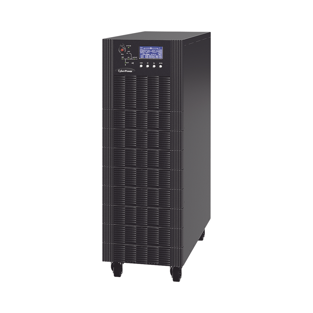 UPS Trifásico de 30 kVA/27 kW, Topología Online Doble Conversión, Voltaje de 208/220 Vca de L-L, Respaldo de 5 Minutos al 100% de Carga, Incluye Módulo y Banco de Baterías