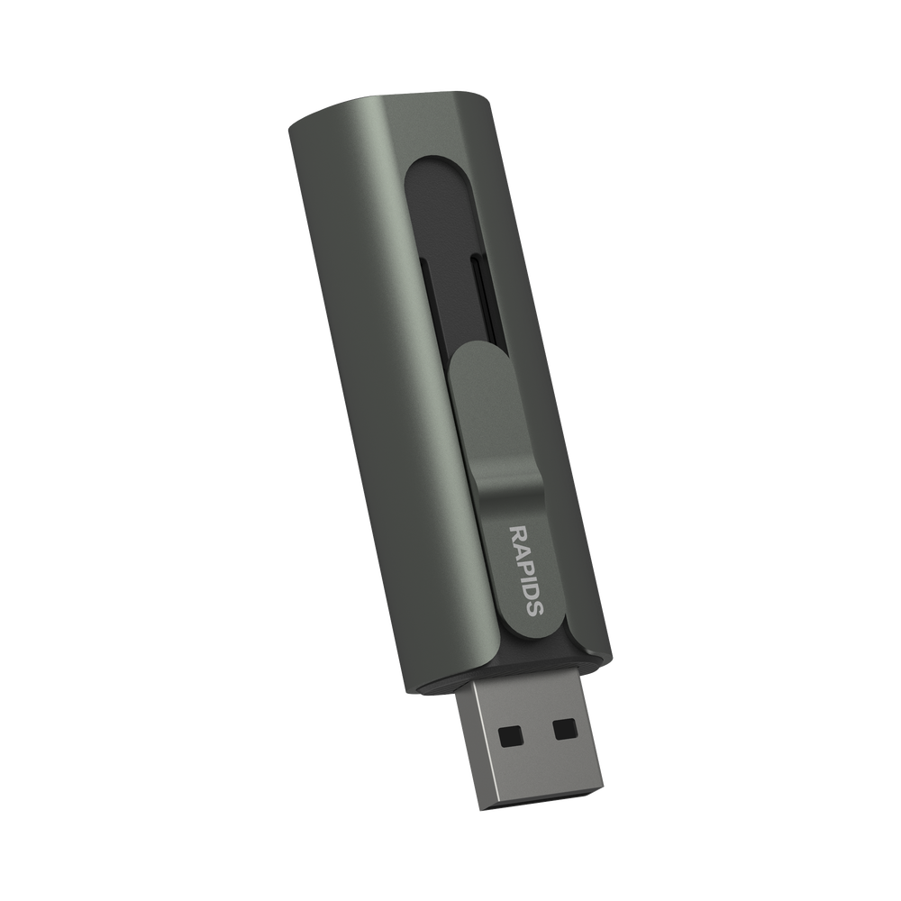 Memoria USB Dual impulsado por SSD Core / 256 GB / USB-C y USB-A / 1000 MB/s de Escritura - Image 2