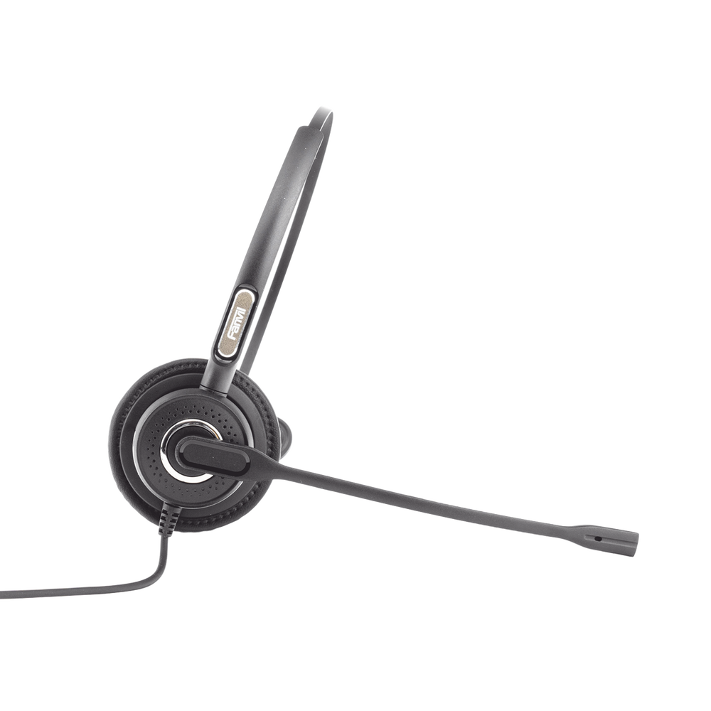 Diadema monoaural con tecnología antishock para teléfonos IP FANVIL y Polycom con micrófono de cancelación de ruido, larga durabilidad - Image 2