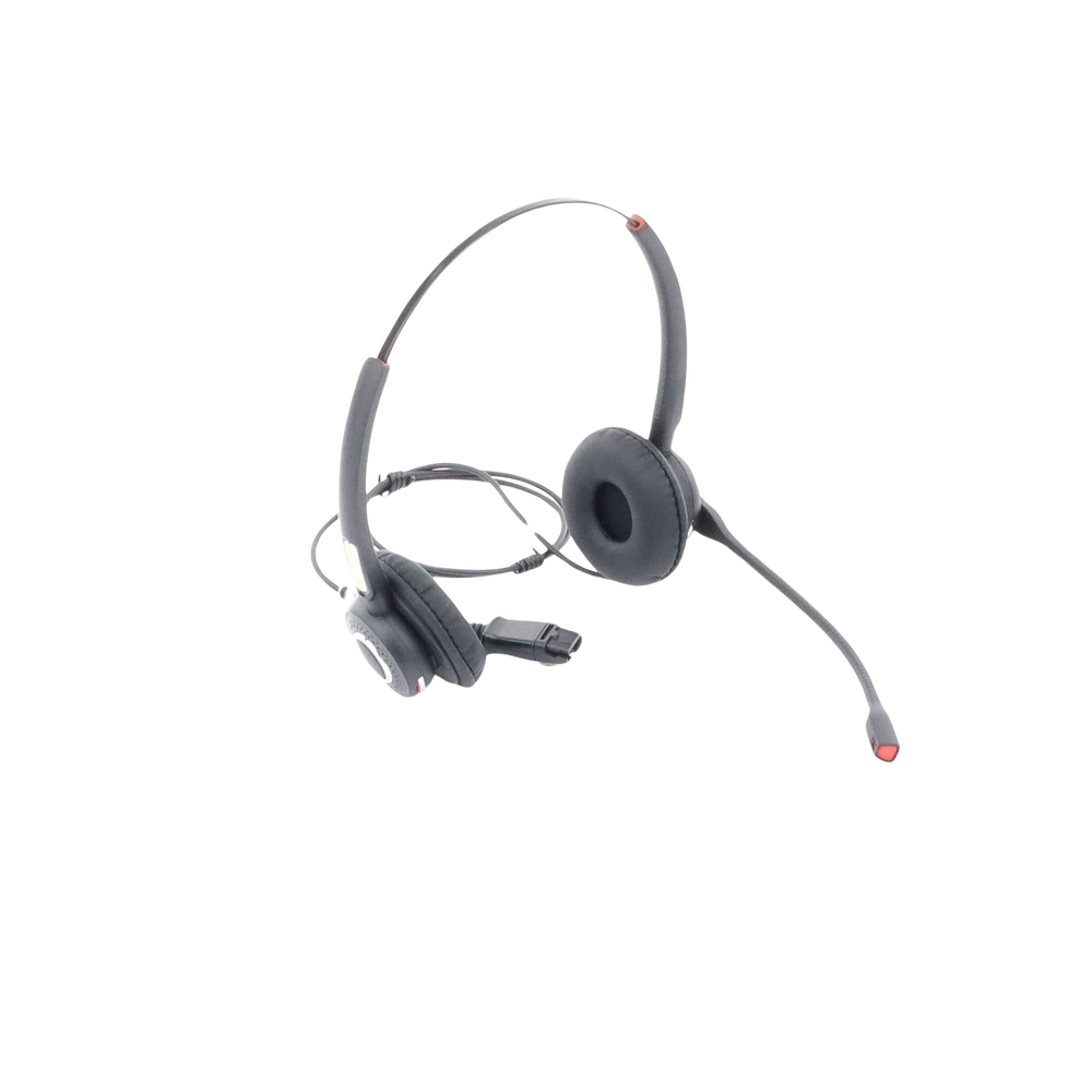 Diadema binaudal (duo) con tecnología antishock para teléfonos IP FANVIL y Polycom con micrófono de cancelación de ruido, larga durabilidad - Image 5