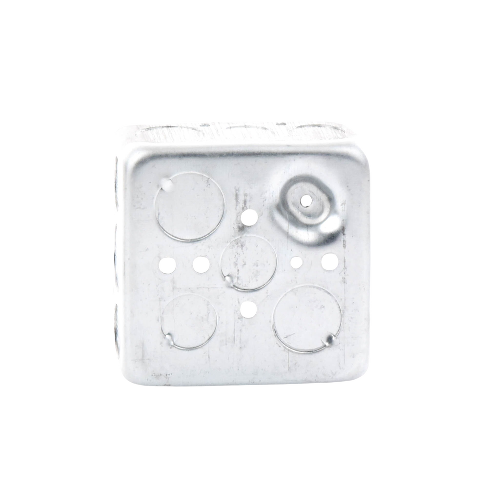 Caja Cuadrada 4 x 4"/ Profundidad 1- 1/2"/ Cuenta con 11 Entradas de 1/2" y 6 de 3/4".. - Image 5