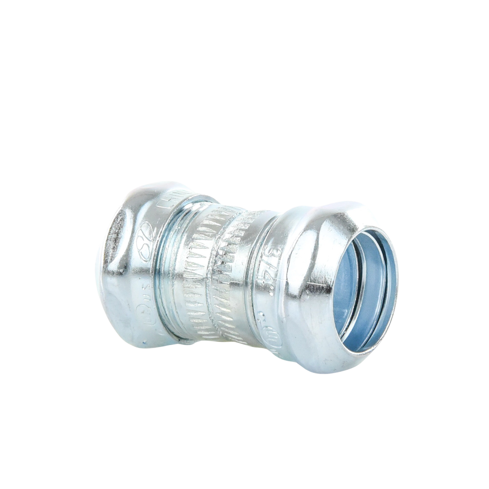 Cople Compresión de Acero Galvanizado para Pared Delgada de 3/4" . - Image 3