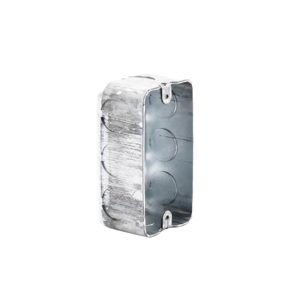 Caja (Chalupa) 4x2"/ Profundidad 1-7/8"/ 10 Entradas de 1/2"/ Troquelada. - Image 3