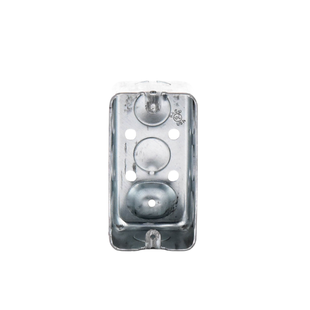 Caja (Chalupa) 4x2"/ Profundidad 1-7/8"/ 10 Entradas de 1/2"/ Troquelada. - Image 4