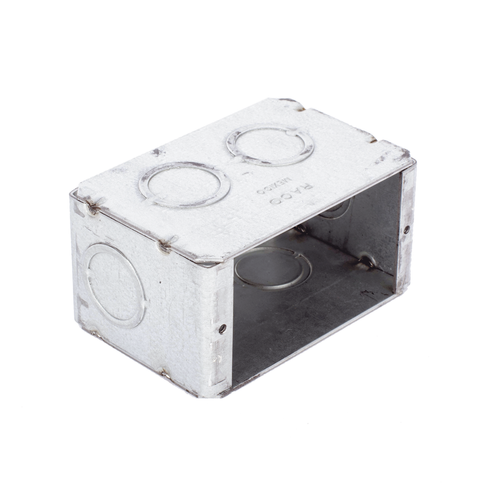 Caja (Chalupa) Multigang de 1 Gang/ Profundidad de 2-1/2 Pulgadas (6.35 cm)/ 8 TKO (1/2 y 3/4). - Image 4