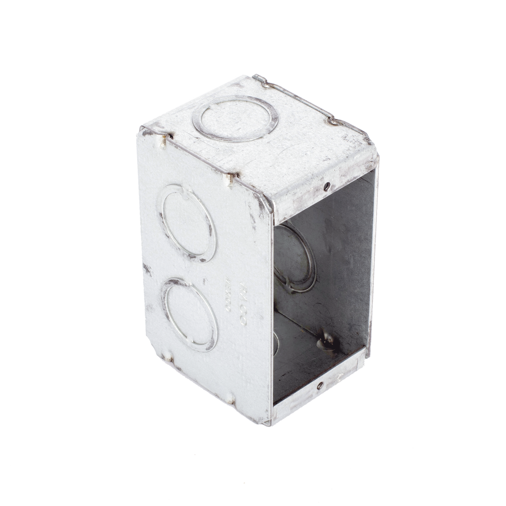 Caja (Chalupa) Multigang de 1 Gang/ Profundidad de 2-1/2 Pulgadas (6.35 cm)/ 8 TKO (1/2 y 3/4). - Image 5