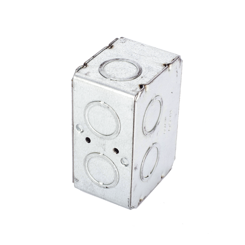 Caja (Chalupa) Multigang de 1 Gang/ Profundidad de 2-1/2 Pulgadas (6.35 cm)/ 8 TKO (1/2 y 3/4). - Image 7