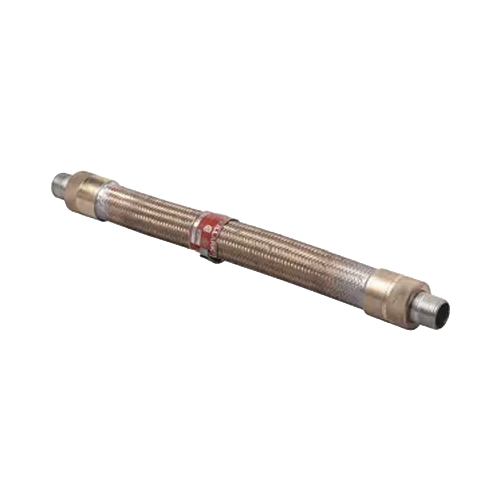 Cople Flexible Trenzado de Bronce de 1/2" x 12".