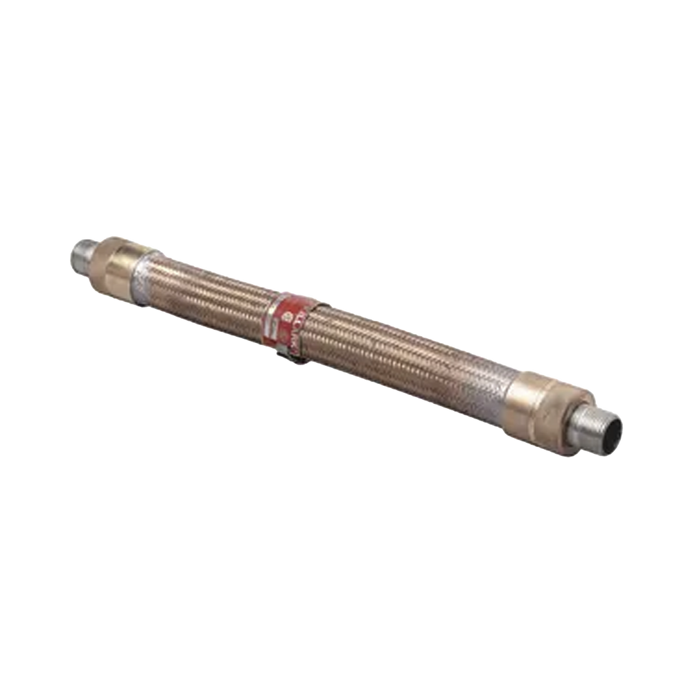 Cople Flexible con Trenzado de Bronce de 1" x 24".