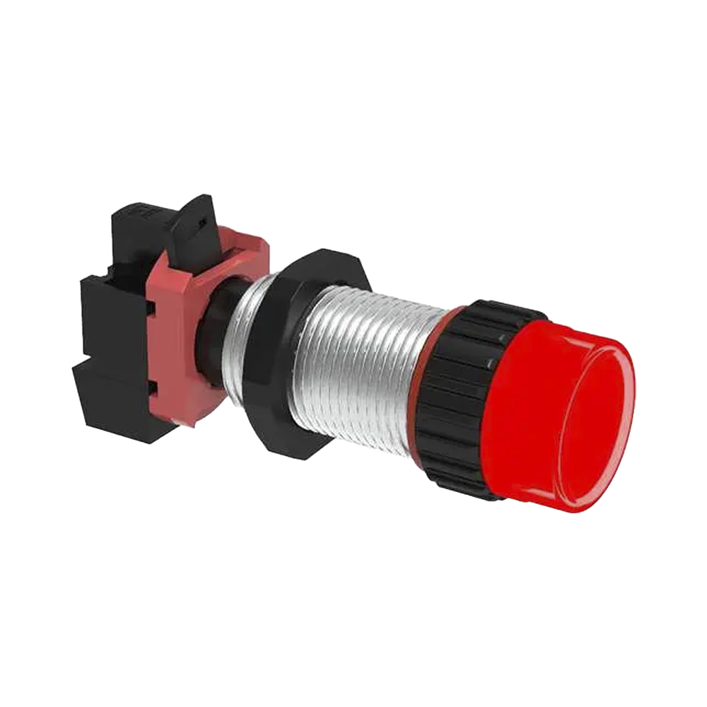 Luz Piloto Roja con Portal?mparas 24 V AC/CD / Longitud 40 mm (1.57 pulgadas) / 3/4 NPSM