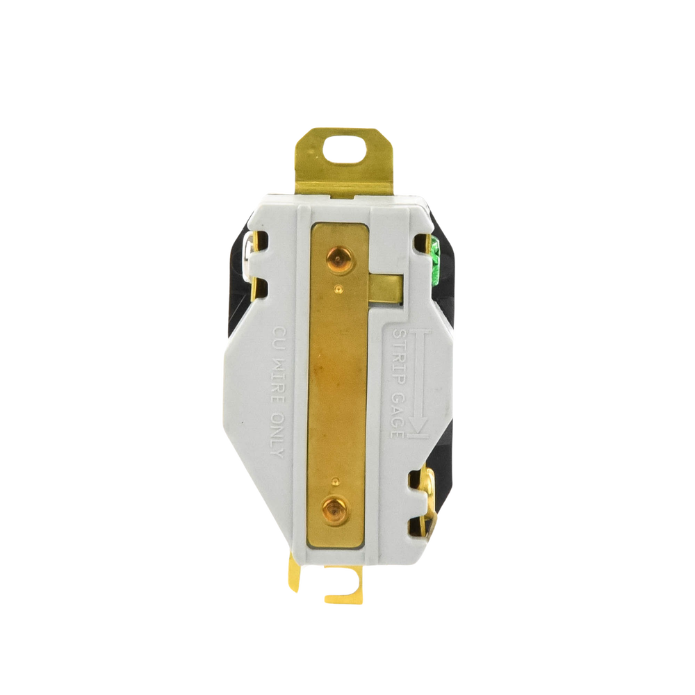 Recept?culo de Media Vuelta Industrial 30 A 125 V CA 2 Polos 3 Hilos (Nema L5-30R) Color Negro - Image 3