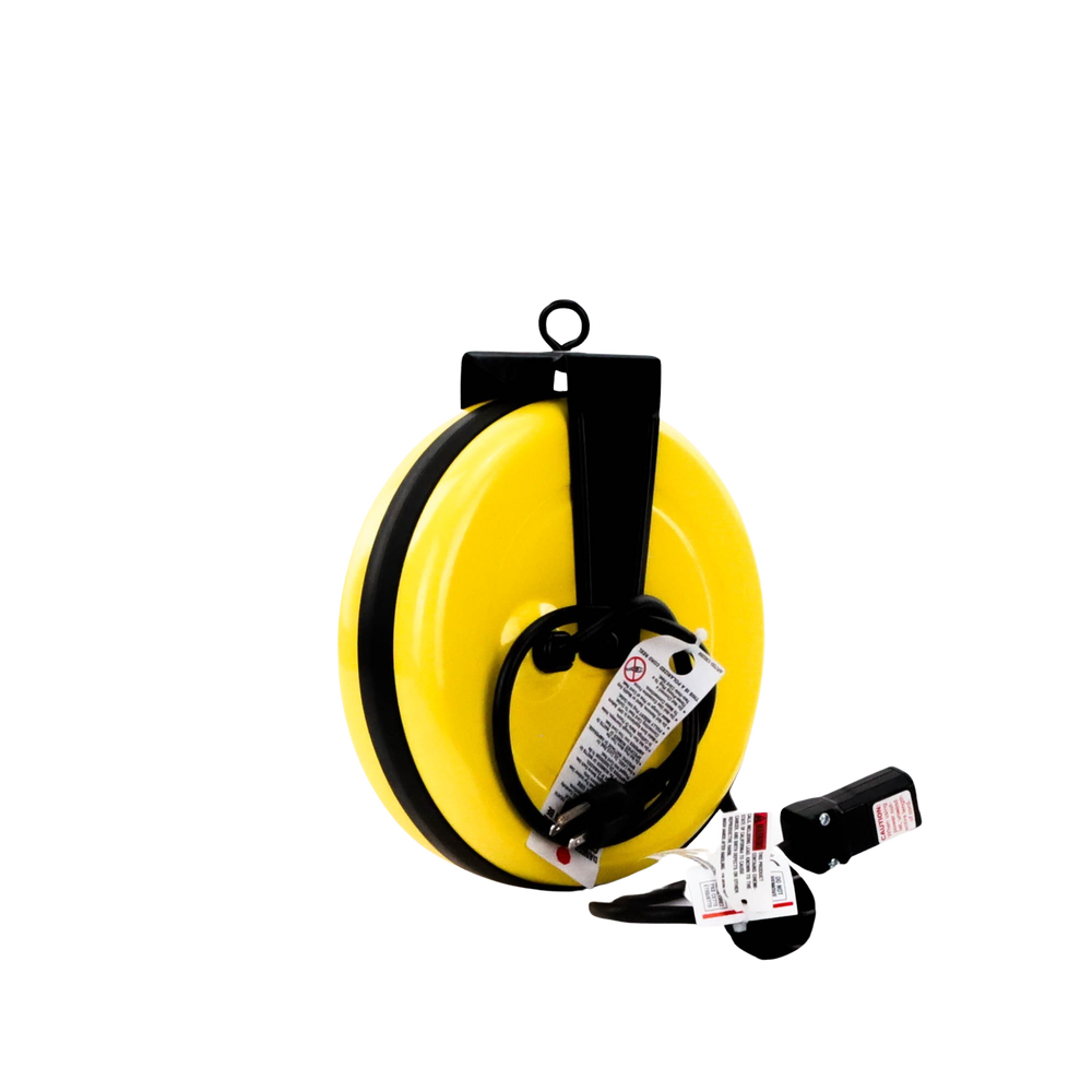 Carrete de Cable comercial (16/3 rudo), para 125 V CA, 10 A, 7.6 m de longitud con conector HBL5969VBLK. - Image 3