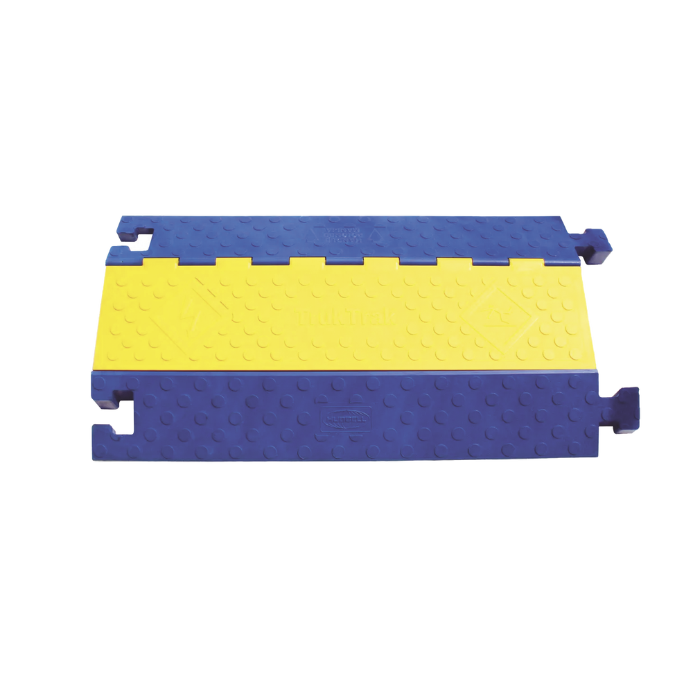 Gesti?n de Cableado Kellems / Truk Trak de 2 Canales / Color Azul y Amarillo