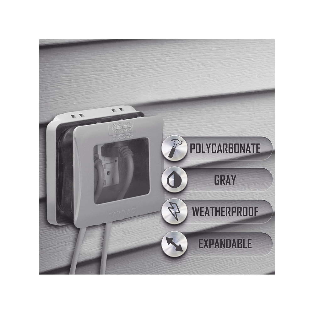 Cubierta Impermeable/ 2 Unidades/ Vertical/ Servicio Pesado/ Expandible/ Color Gris. - Image 6