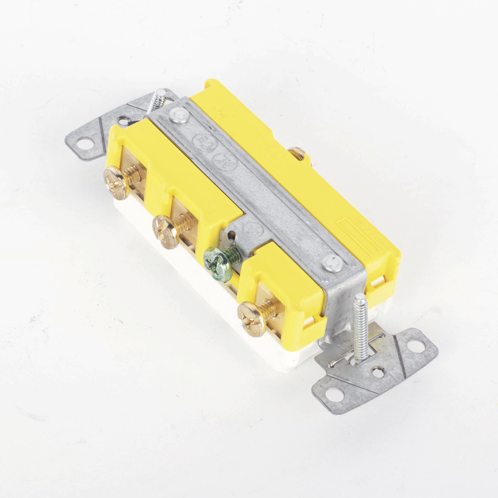 Interruptor Residencial 15 A 120 V, con 3 Bases Unipolares, Cableado lateral, Color Blanco. - Image 4