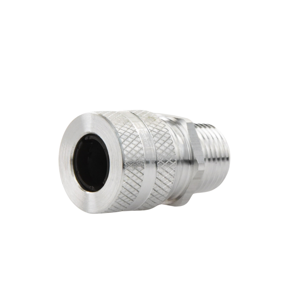 Conector de cable, de aluminio macho recto, .50 - .63 ", 1/2". - Image 3